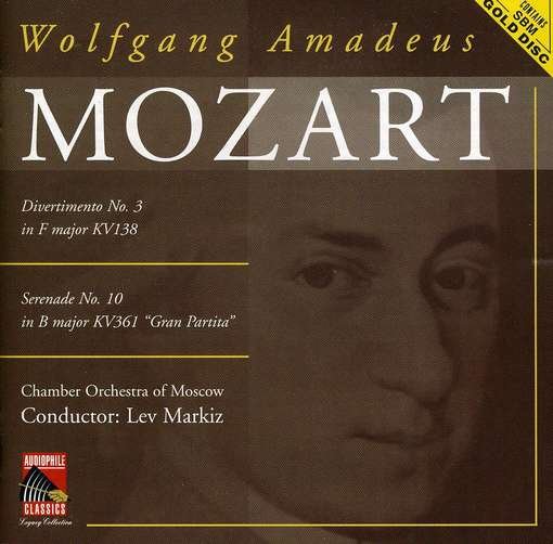 Mozart: Divertimento No.3 / Serenade No.10 - Markiz / Chamber Orch of Moscow - Musiikki - AUDIOPHILE CLASSICS - 8712177041206 - perjantai 10. tammikuuta 2014