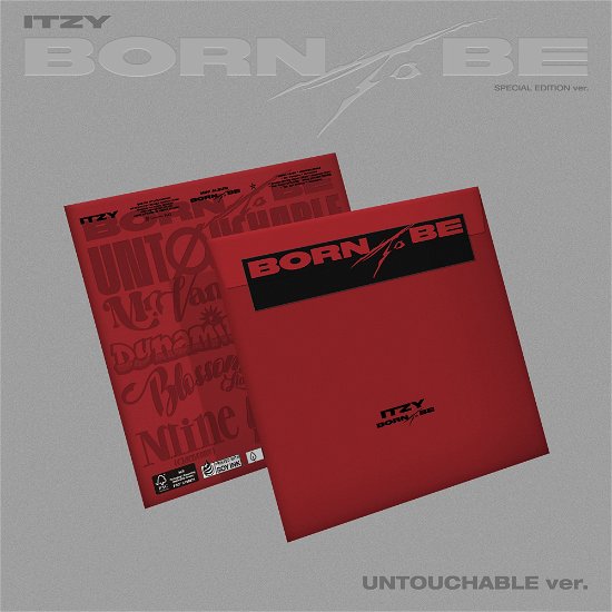 Cover for Itzy · Born To Be (CD/Merch) [Untouchable edition] (2024)