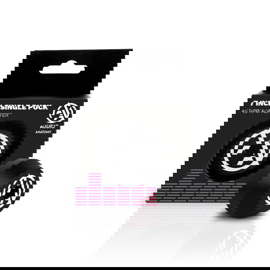 Cover for Music Protection · 7 Inch Adapter - 45 Rpm - Black - White Logo (ACCESSORY)