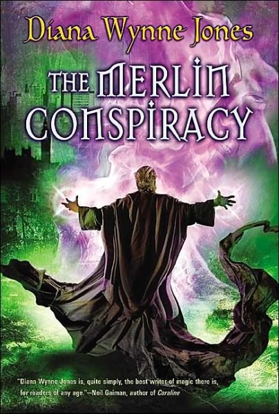 Cover for Diana Wynne Jones · The Merlin Conspiracy (Book) [1st HarperTrophy edition] (2004)