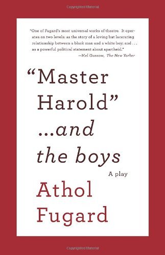 Cover for Athol Fugard · MASTER HAROLD AND THE BOYS: A Play - Vintage International (Paperback Bog) (2009)