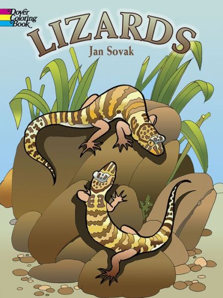 Cover for Jan Sovak · Lizards - Dover Nature Coloring Book (MERCH) (2006)