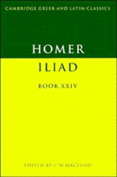 Cover for Homer · Homer: Iliad Book XXIV - Cambridge Greek and Latin Classics (Paperback Bog) (1982)