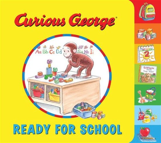 Cover for H. A. Rey · Curious George: Ready for School Tabbed - Curious George (Kartongbok) (2017)