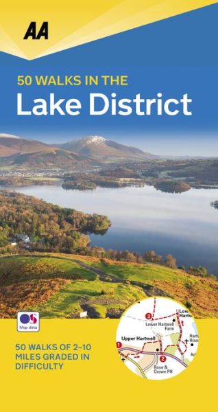 Cover for Aa Publishing · 50 Walks in the Lake District - AA 50 Walks (Taschenbuch) [4 New edition] (2019)