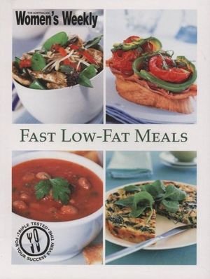 Cover for Womans Weekly Fast Low Fat Meals (Book)