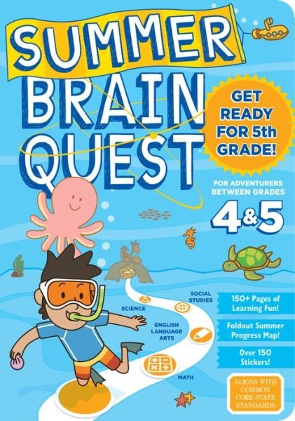 Cover for Bridget Heos · Summer Brain Quest: Between Grades 4 &amp; 5 (Paperback Book) (2017)