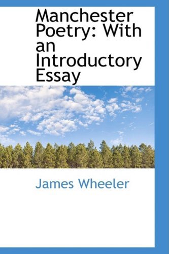 Cover for James Wheeler · Manchester Poetry: with an Introductory Essay (Paperback Bog) (2009)