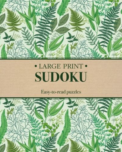 Cover for Eric Saunders · Large Print Sudoku: Easy-to-Read Puzzles (Taschenbuch) (2022)