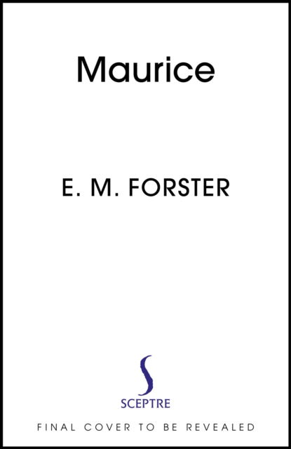 Cover for E M Forster · Maurice (Hardcover Book) (2024)