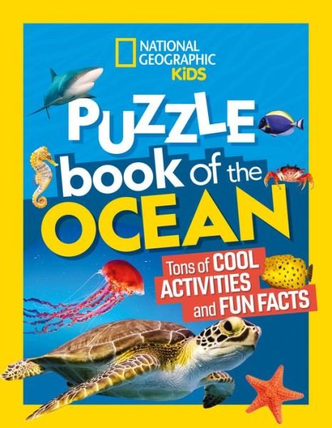Cover for National Geographic Kids · National Geographic Kids Puzzle Book of the Ocean (Taschenbuch) (2023)