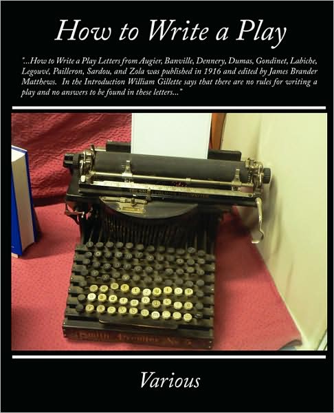 How to Write a Play - V/A - Books - Book Jungle - 9781438505206 - November 12, 2008