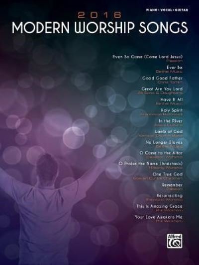 Cover for Alfred Music · 2016 Modern Worship Songs (Book) (2016)