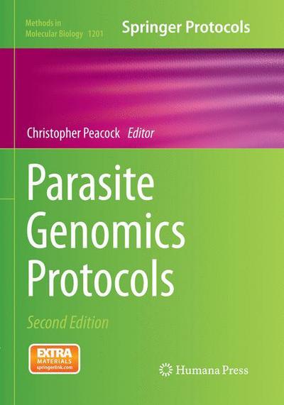 Cover for Parasite Genomics Protocols (Book) [Softcover reprint of the original 2nd ed. 2015 edition] (2017)