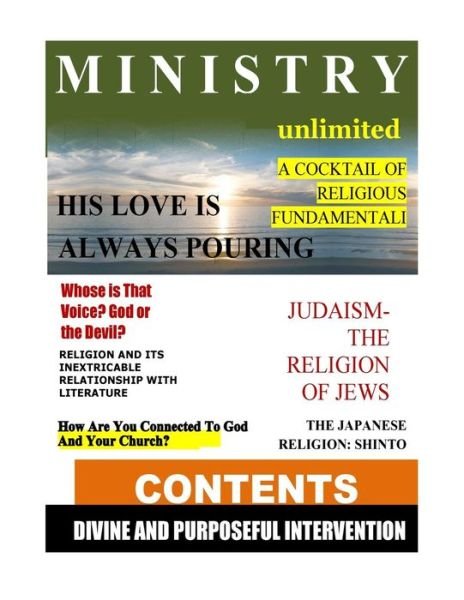 Cover for Kol Tov Magazine Ministry R · Ministry unlimited (Pocketbok) (2015)