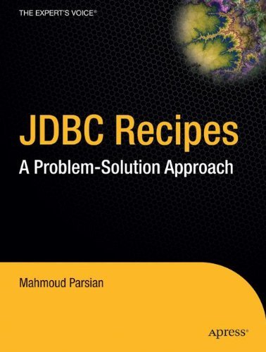 Cover for Mahmoud Parsian · Jdbc Recipes: a Problem Solution Approach (Hardcover Book) (2005)