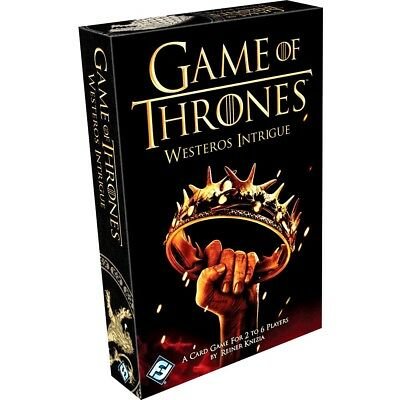 Game of Thrones Intrigue Card Game - Game of Thrones - Board game - GAME OF THRONES - 9781616619206 - 