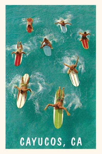 Cover for Found Image Press · The Vintage Journal Surfers, Cayucos, California (Paperback Book) (2022)