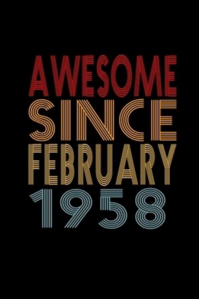 Cover for Awesome Journalz · Awesome Since February 1958 (Pocketbok) (2020)