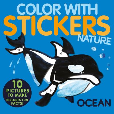 Cover for Jonny Marx · Color with Stickers: Ocean: Create 10 Pictures with Stickers! - Color with Stickers (Pocketbok) (2021)