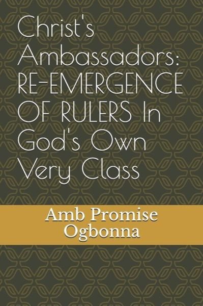 Cover for Amb Promise Ogbonna · Christ's Ambassadors (Pocketbok) (2019)
