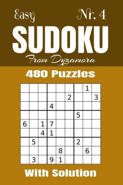 Cover for From Dyzamora · Easy Sudoku Nr.4 (Taschenbuch) (2019)