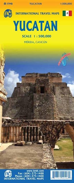 Cover for ITM Publications · International Travel Maps: Yucatan Peninsula (Hardcover bog) (2020)