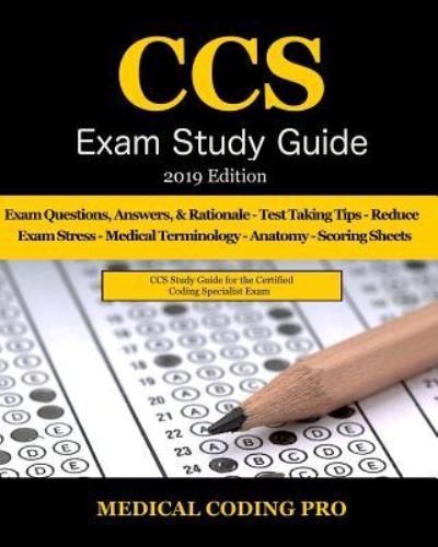 Cover for Medical Coding Pro · CCS Exam Study Guide - 2019 Edition (Pocketbok) (2019)