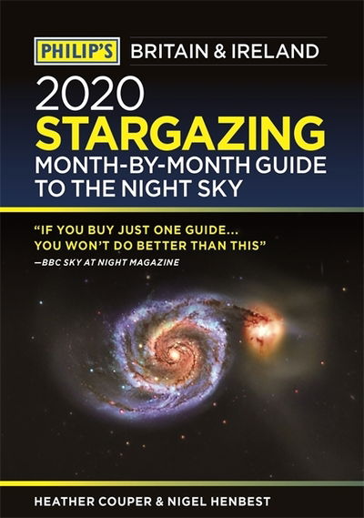 Cover for Heather Couper · Philip's 2020 Stargazing Month-by-Month Guide to the Night Sky Britain &amp; Ireland - Philip's Stargazing (Paperback Book) (2019)