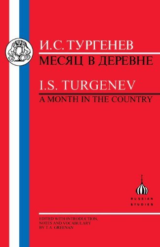 Turgenev: Month in the Country - Russian Texts - Ivan Turgenev - Bøger - Bloomsbury Publishing PLC - 9781853993206 - 1998