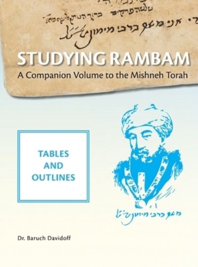 Cover for Baruch Bradley Davidoff · Studying Rambam. A Companion Volume to the Mishneh Torah. (Hardcover Book) (2020)