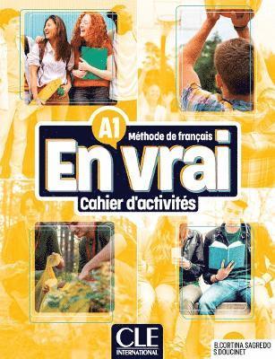 Cover for Sandrine Doucinet · En vrai: Niveau A1 - Cahier d'activites + audio online (Paperback Book) (2024)