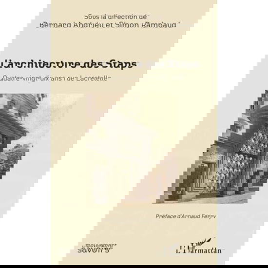 Cover for Bernard Andrieu · L'Architecture des Staps (Paperback Book) (2020)