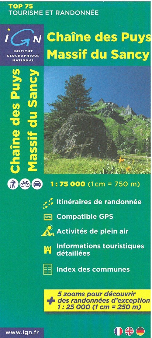 Cover for Ign · IGN TOP75: Chaîne des Puys - Massif du Sancy (Tryksag) (2015)