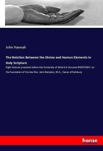 Cover for Hannah · The Relation Between the Divine (Book)