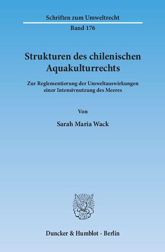 Cover for Wack · Strukturen des chilenischen Aquaku (Book)