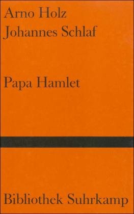 Cover for Holz · Papa Hamlet (Book)