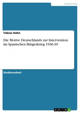 Cover for Hahn · Die Motive Deutschlands zur Interv (Buch) [German edition] (2013)