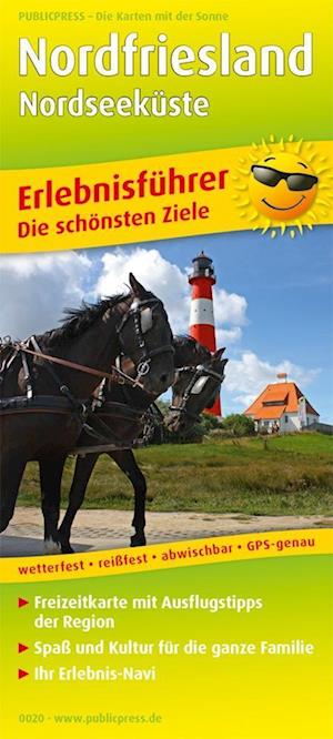 North Friesland - North Sea coast, adventure guide and map 1:150,000 - - Books - Freytag-Berndt - 9783747300206 - August 13, 2019
