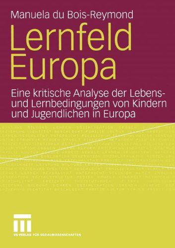 Cover for Manuela du Bois-Reymond · Lernfeld Europa (Paperback Book) [2004 edition] (2004)