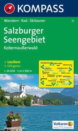 Salzburger Seengebiet, Kompass Wanderkarte 17 1:50 000 - Mair-Dumont / kompass - Books - Kompass - 9783854910206 - December 1, 2002