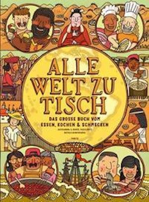 Cover for Aleksandra Mizielinscy · Alle Welt zu Tisch (Hardcover Book) (2021)