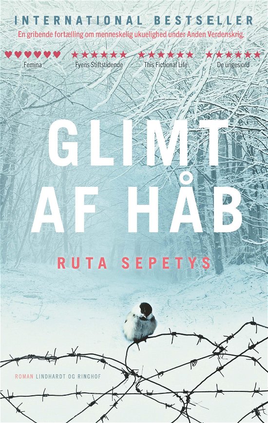 Cover for Ruta Sepetys · Glimt af håb (Sewn Spine Book) [2.º edición] (2020)