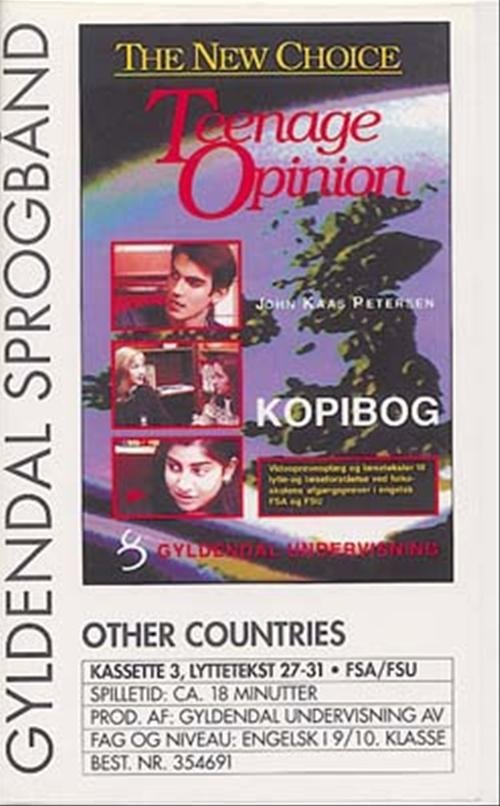Cover for Jeremy Watts; Bjørn Paulli Andersen; John Kaas Petersen · The New Choice. Prøvemateriale: Teenage Opinion (Kassett) [1. utgave] (1997)