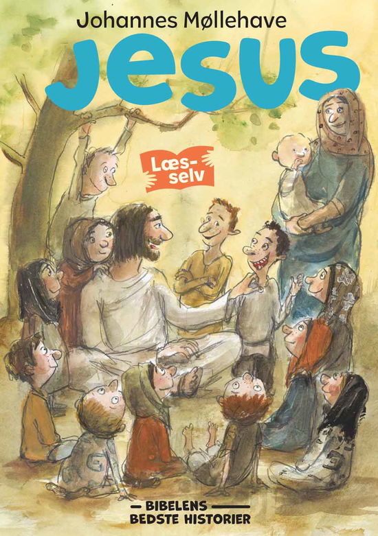 Cover for Johannes Møllehave · Læs selv med Møllehave: Jesus (Hardcover Book) [1st edition] (2025)