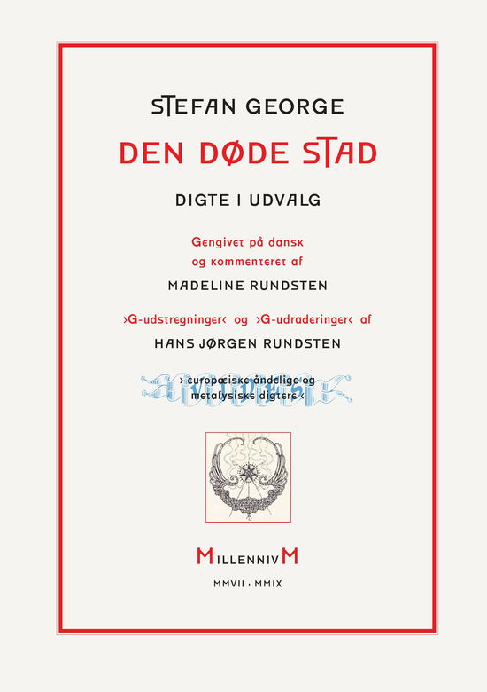 Cover for Stefan George · Den Døde Stad (Paperback Book) [1st edition] [Paperback] (2009)