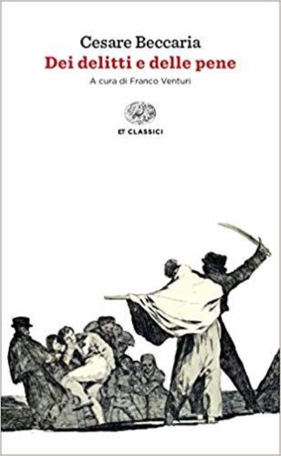 Cover for Cesare Beccaria · Dei Delitti E Delle Pene (Book) (2018)