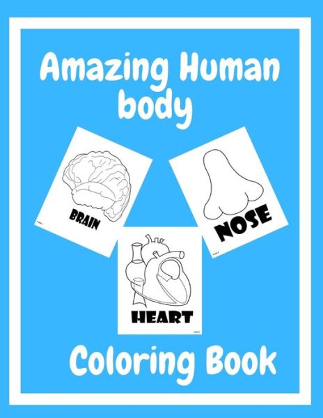 Cover for Katty Blogyn Book for Kids · Human Body Coloring Book (Paperback Book) (2020)