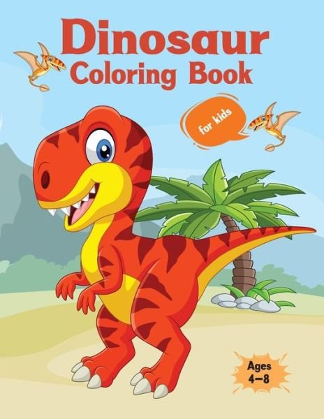 Cover for Gigart · Dinosaur Coloring Book For Kids (Pocketbok) (2020)
