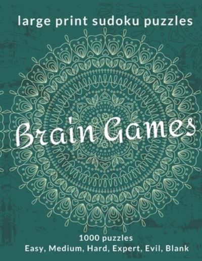 Cover for Marion Cotillard · Brain Games - Large Print Sudoku (Paperback Book) (2020)